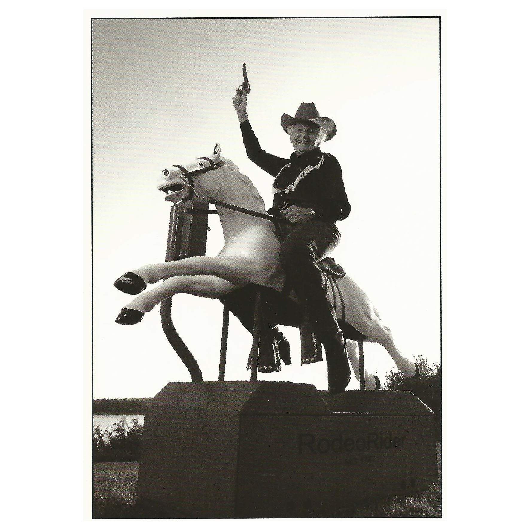 Postkaart ‘Rodeo Rider