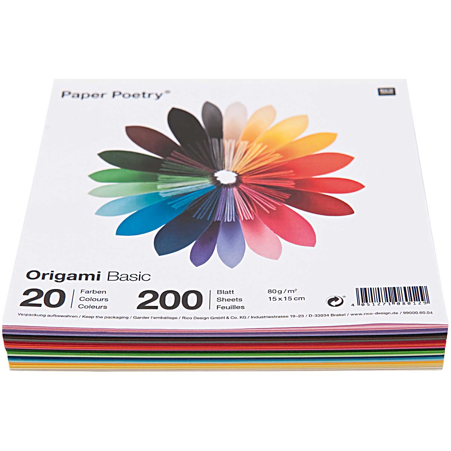 Origami Papier 200 vellen